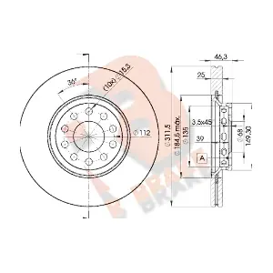 78RBD24065 R BRAKE