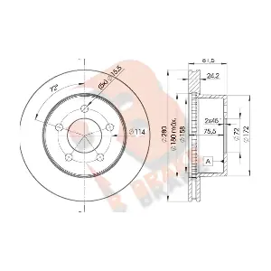 78RBD15115 R BRAKE