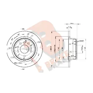 78RBD29211 R BRAKE