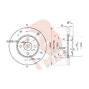 78RBD22040 R BRAKE