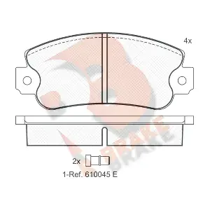 RB0418 R BRAKE