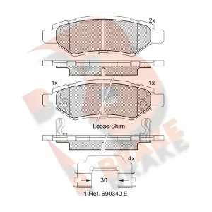 RB2142 R BRAKE