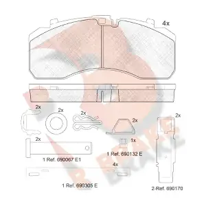 RB2091-073 R BRAKE