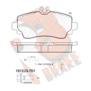 RB1233-701 R BRAKE