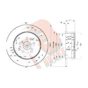 78RBD20430 R BRAKE