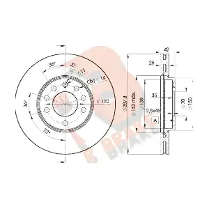 78RBD29043 R BRAKE