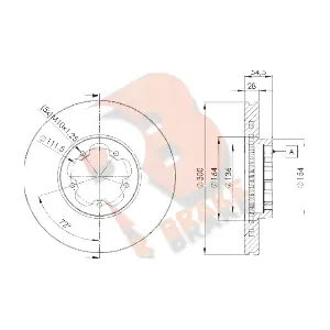 78RBD25630 R BRAKE
