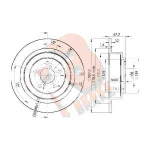 78RBD22670 R BRAKE