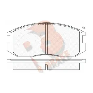 RB0875 R BRAKE