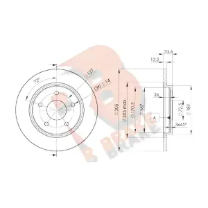 78RBD25173 R BRAKE