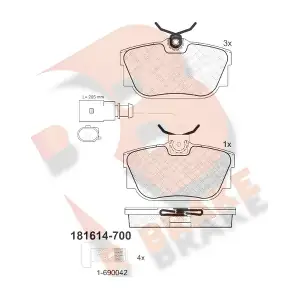 RB1614-700 R BRAKE