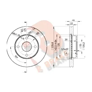 78RBD23265 R BRAKE