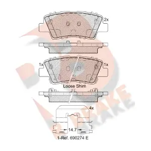 RB2036 R BRAKE