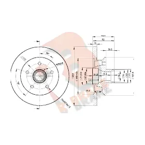 78RBD13113 R BRAKE