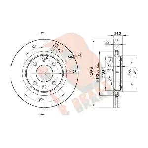 78RBD24750 R BRAKE