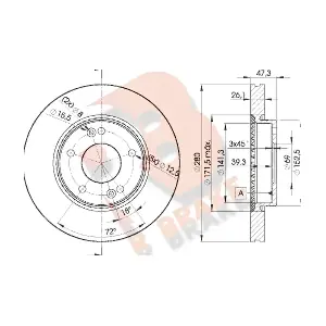 78RBD25171 R BRAKE