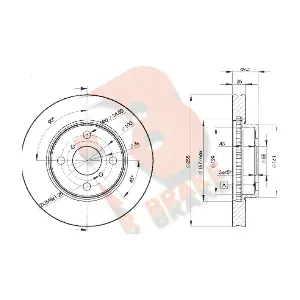 78RBD22100 R BRAKE