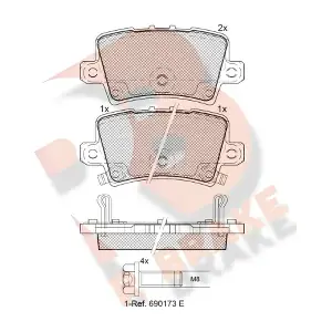 RB1741-706 R BRAKE