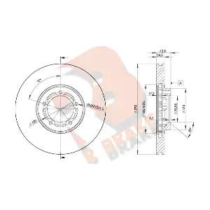 78RBD25611 R BRAKE