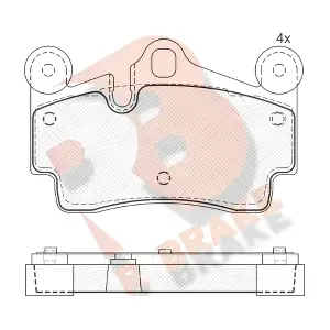 RB1611 R BRAKE