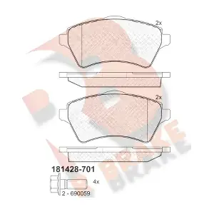 RB1428-701 R BRAKE