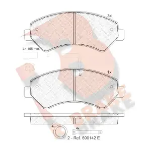 RB1836 R BRAKE