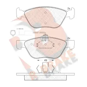 RB1125 R BRAKE