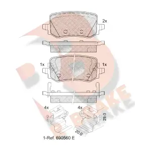 RB2421 R BRAKE