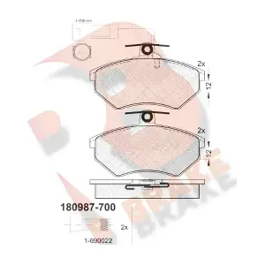 RB0987-700 R BRAKE