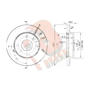 78RBD27101 R BRAKE