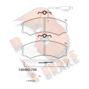 RB0403-700 R BRAKE