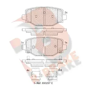 RB2486 R BRAKE