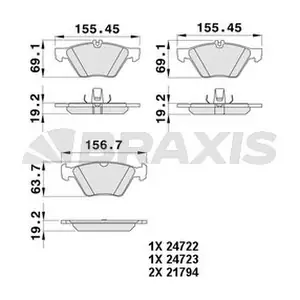 AA0373 BRAXIS
