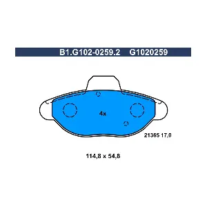B1.G102-0259.2 GALFER