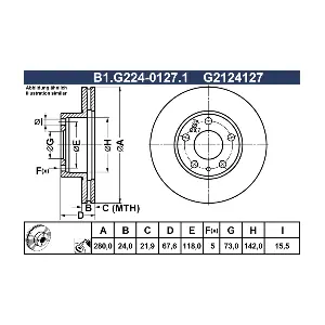 B1.G224-0127.1 GALFER