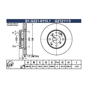B1.G221-0113.1 GALFER
