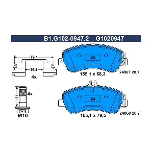 B1.G102-0947.2 GALFER