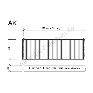 IF1120SB AIRMATIC Filterbau