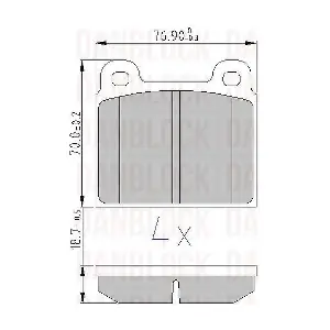 DB 511018 DANBLOCK