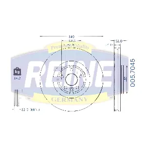 .005.7045 REINE GERMANY