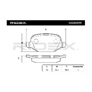 402B0091 RIDEX