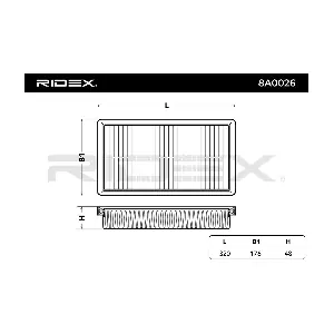 8A0026 RIDEX