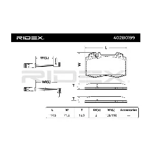 402B0199 RIDEX