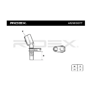 412W0017 RIDEX