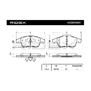 402B0660 RIDEX
