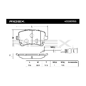 402B0155 RIDEX