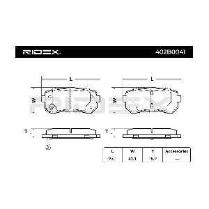 402B0041 RIDEX