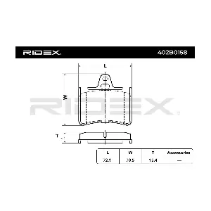 402B0158 RIDEX