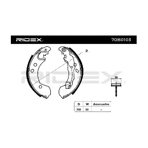 70B0103 RIDEX