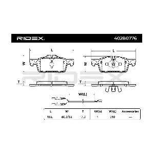 402B0776 RIDEX